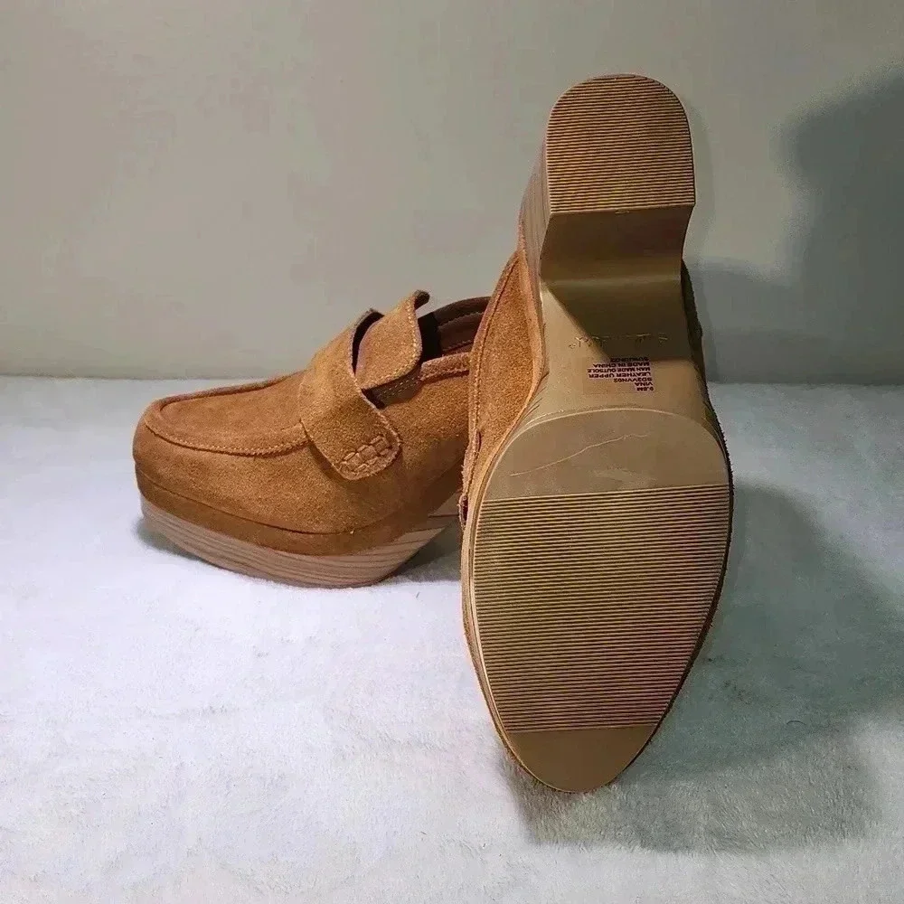 Splendid Vida Suede platform clog sz 9.5